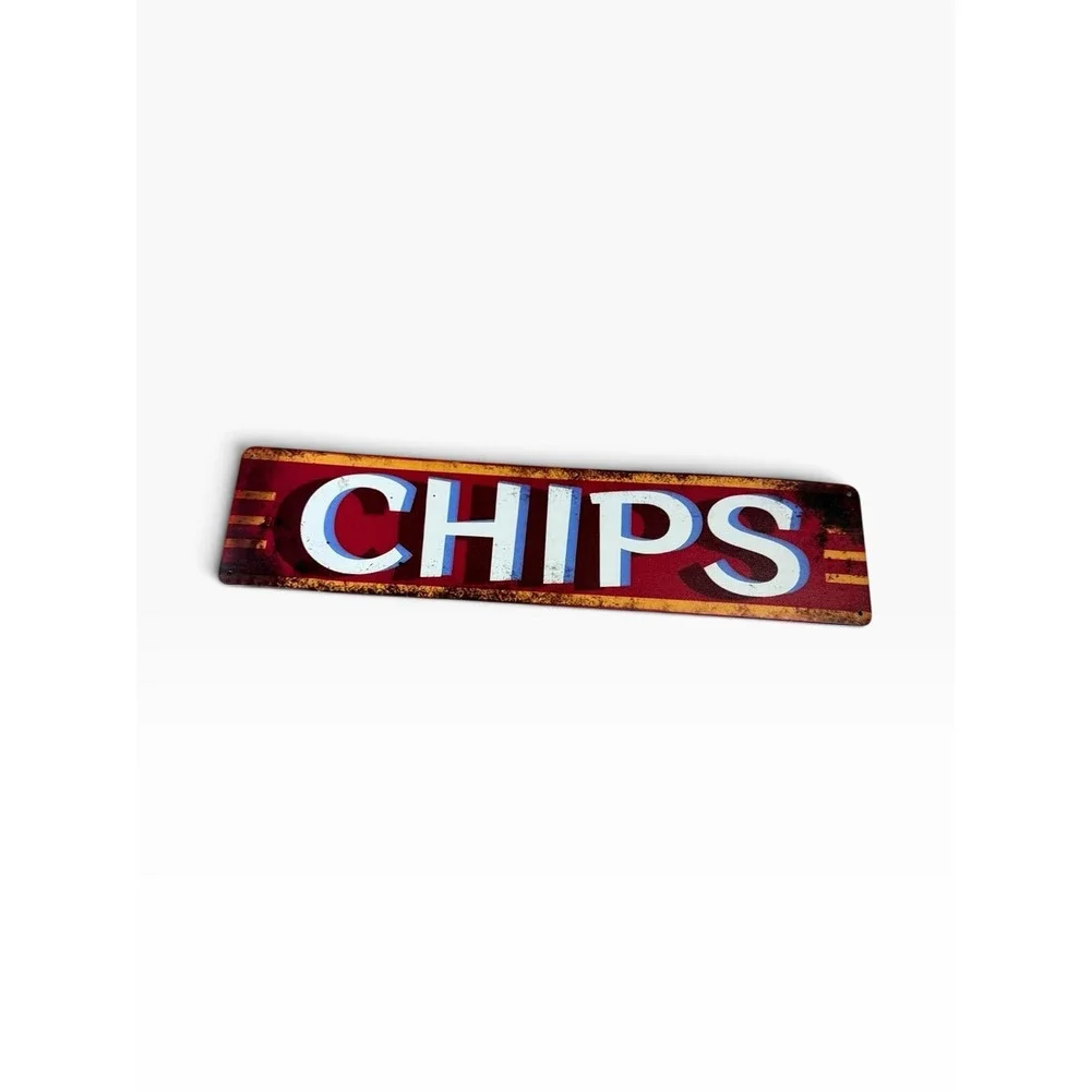 New Novelty Collectible Metal Sign CHIPS